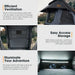 Kalbarri X Roof Top Tent efficient ventilation on an infograph