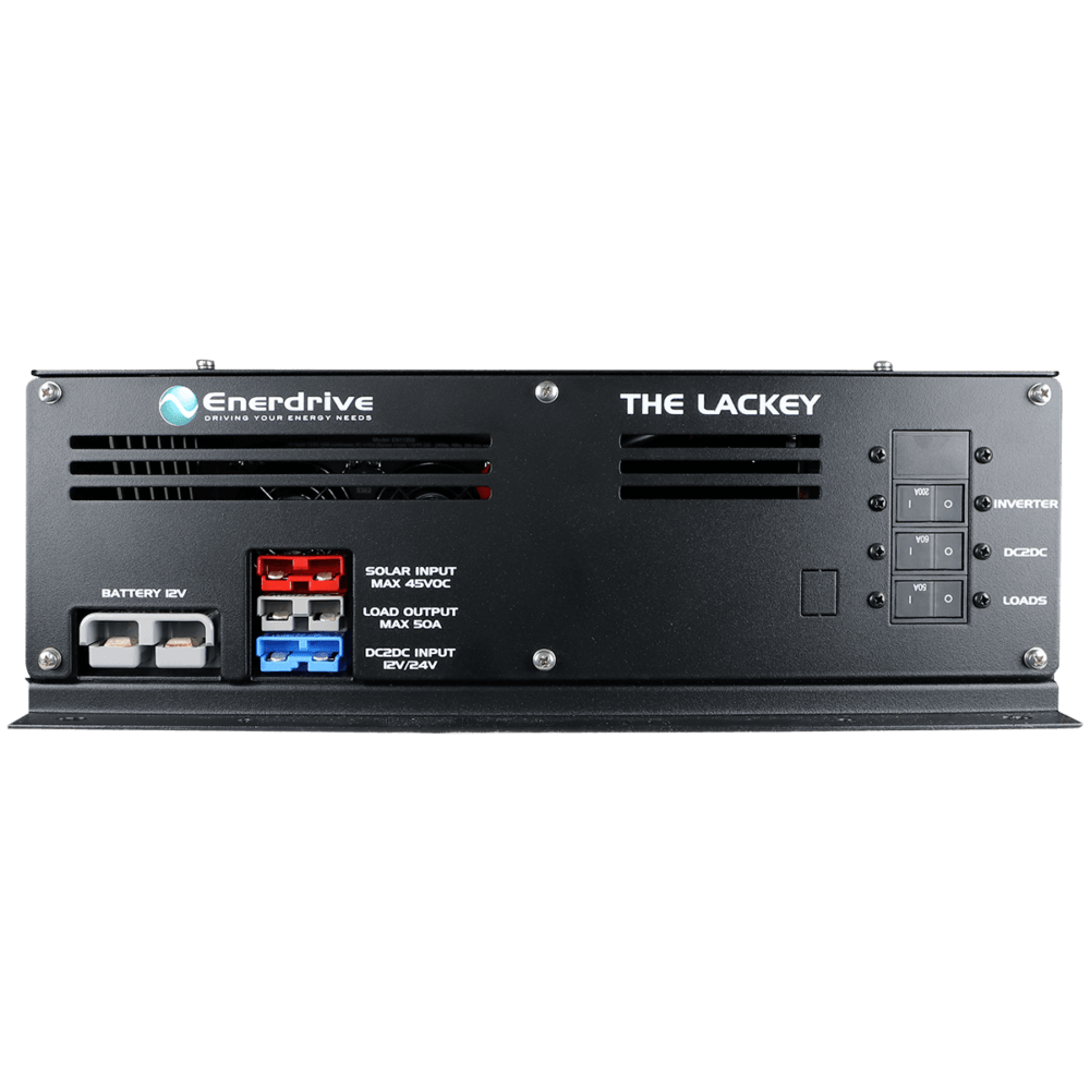 Lackey Power System Outlet in the transparent background