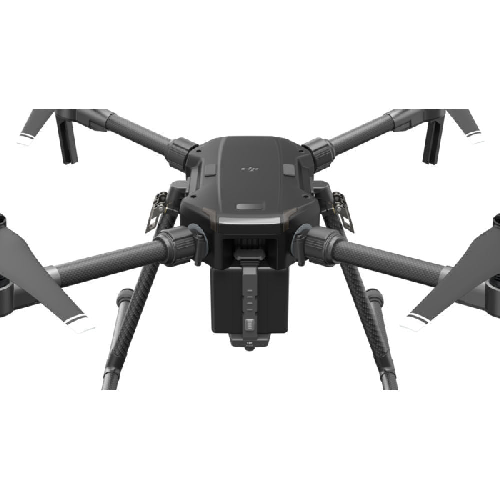 Matrice 210 RTK-G Drone With Datalink-G zoomed in on a white background