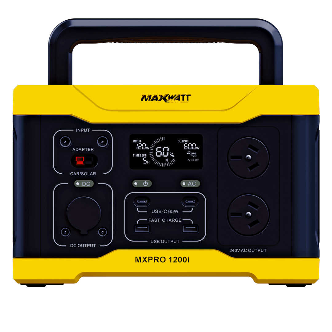 Maxwatt 1200W Portable Power Station Main Photo on a white background