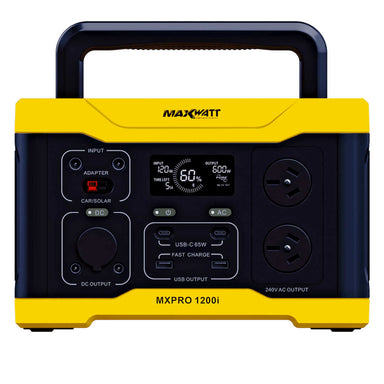 Maxwatt 1200W Portable Power Station Main Photo on a white background