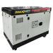 Maxwatt 15kVA Air Cooled Diesel Generator angled to the right on a white background