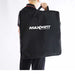 Maxwatt 200W Solar Panel Carry Bag carried by a man