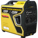 Maxwatt 2800W Digital Generator Slightly angled on a white background