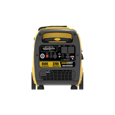 Maxwatt 4500W Generator back on a white background