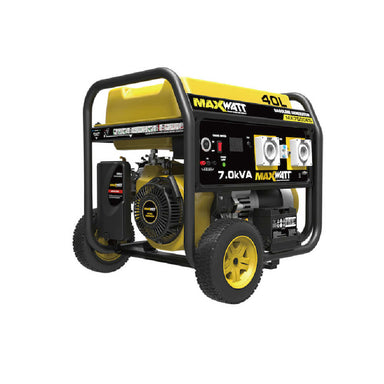Maxwatt 7 kVA Electric Start Petrol Generator Main Photo on a white background