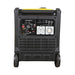 Maxwatt 8000W Portable Inverter Generator back on a white background