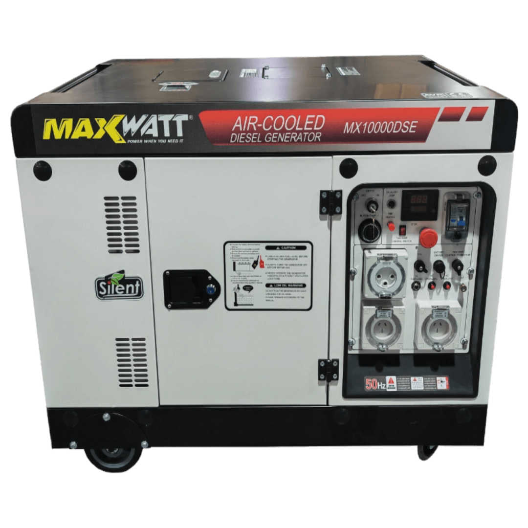 Maxwatt MX10000DSE front on a white background