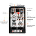 Maxwatt MX10000DSE parts on a white background