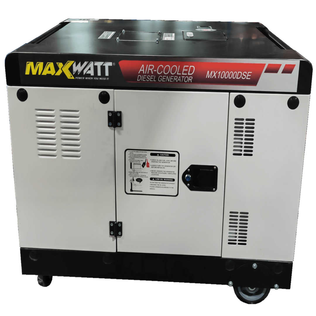 Maxwatt MX10000DSE side view on a white background
