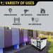 Maxwatt MX15000DSE Variety of uses on an infograph