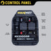 in the photo a Maxwatt MX2000ISR Control Panel