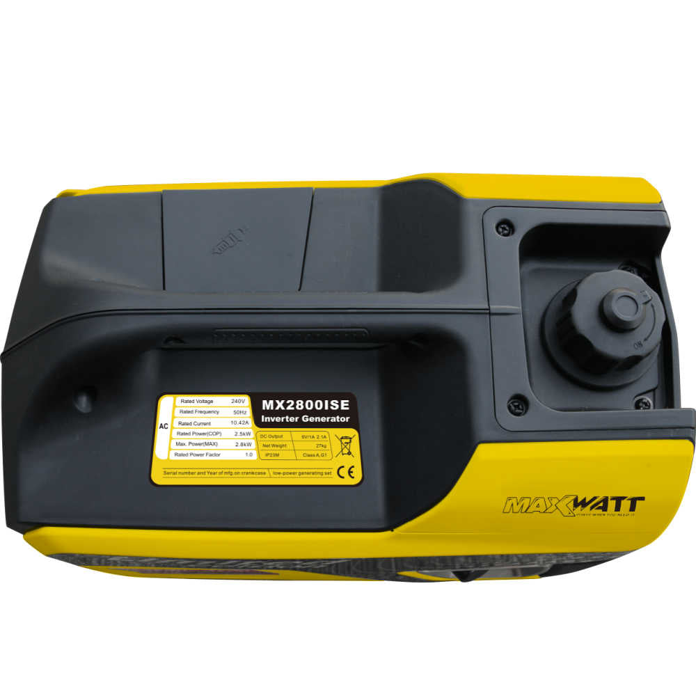 Maxwatt MX2800ISE top on a white background