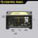 Maxwatt MX4000IO control panel infographic