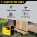 Maxwatt MX6000DAS Variety of uses on an infograph