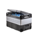 A photo of a MyCOOLMAN 60L Portable Car and Camping Fridge with its lid open.