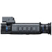 A pard leopard 640 500mm thermal monocular top view on a white background.