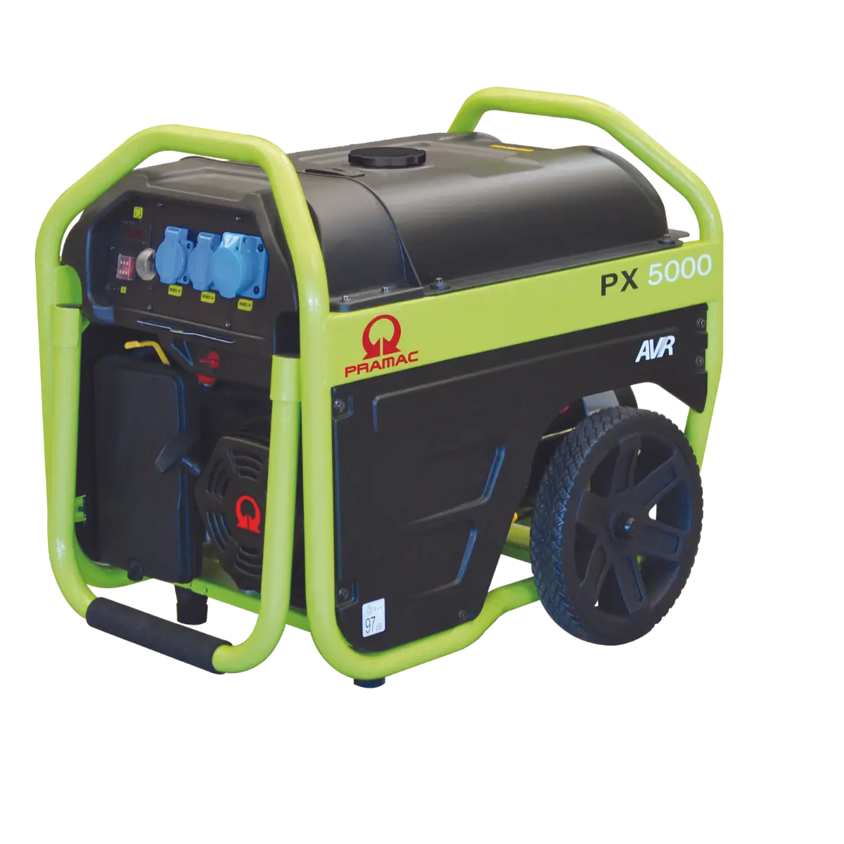 Pramac 4.2kVA Petrol Generator main photo on a transparent background