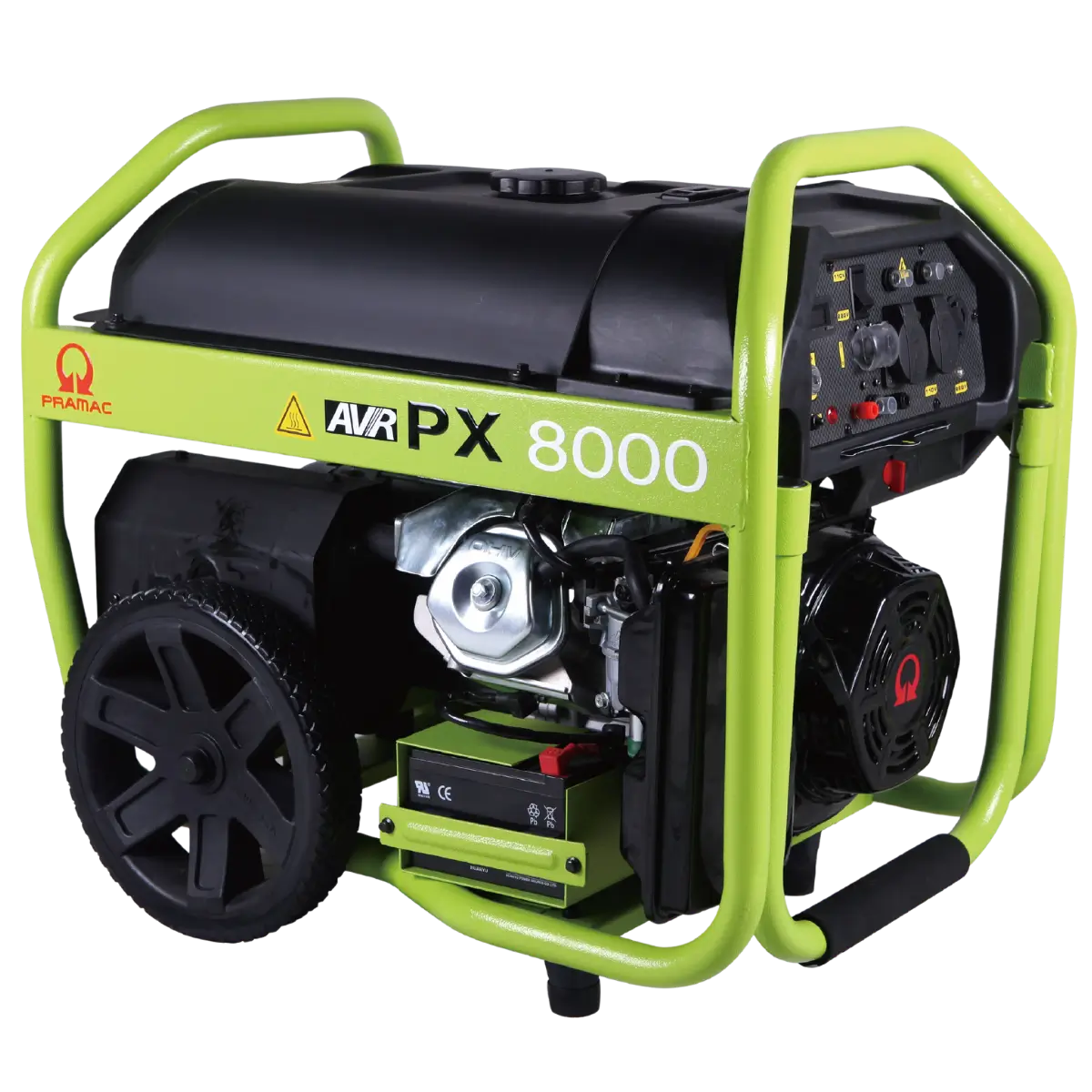 Pramac_6kVA_Petrol_Generator main photo on a transparent background