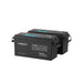 Renogy 12v 200ah two batteries in the photo on a white background