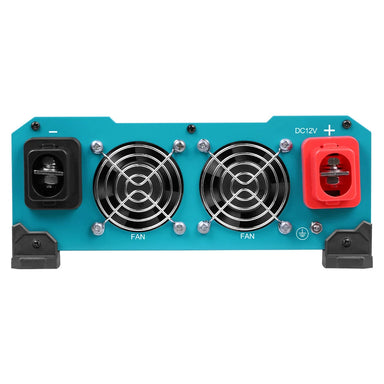 in the image a Renogy 2000W Inverter side in white background