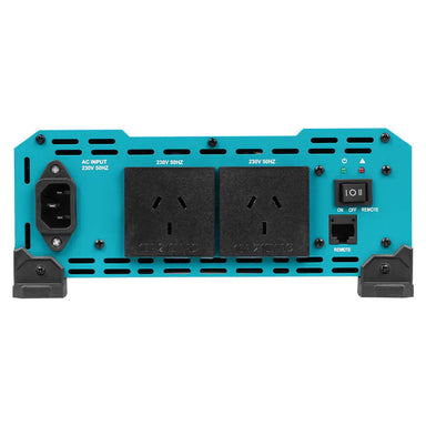 in the photo a Renogy 3000W Inverter back on a white background