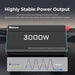 Renogy 3000W Inverter power output infograph