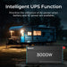 Renogy 3000W Pure Sine Wave Inverter ups function infograph