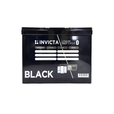SNLB12V100BT Invicta Black Lithium Battery on a white background