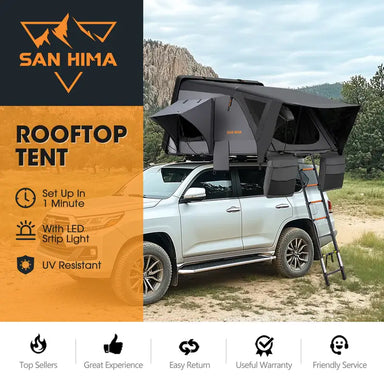 San Hima Jervis Rooftop tent features on an infograph