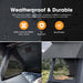 San Hima Kalbarri X Roof Top Tent weatherproof and durable on in infograph