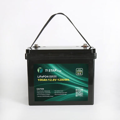 Tistar 100Ah Front on a white background