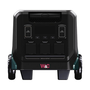 WC 2000W Power Station back in the white background