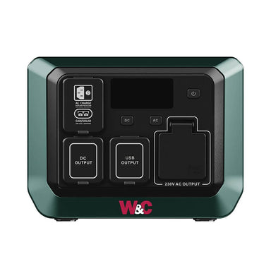 WC 600W Power Station Front on a white background