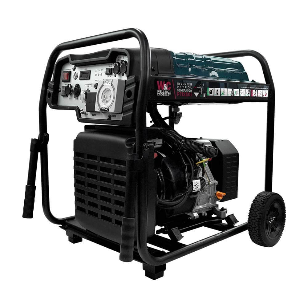 Welling & Crossley 11.25 kVA Electric Start Inverter Petrol Generator ...