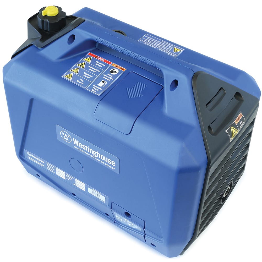 Westinghouse WHXC2400i Generator top in white background