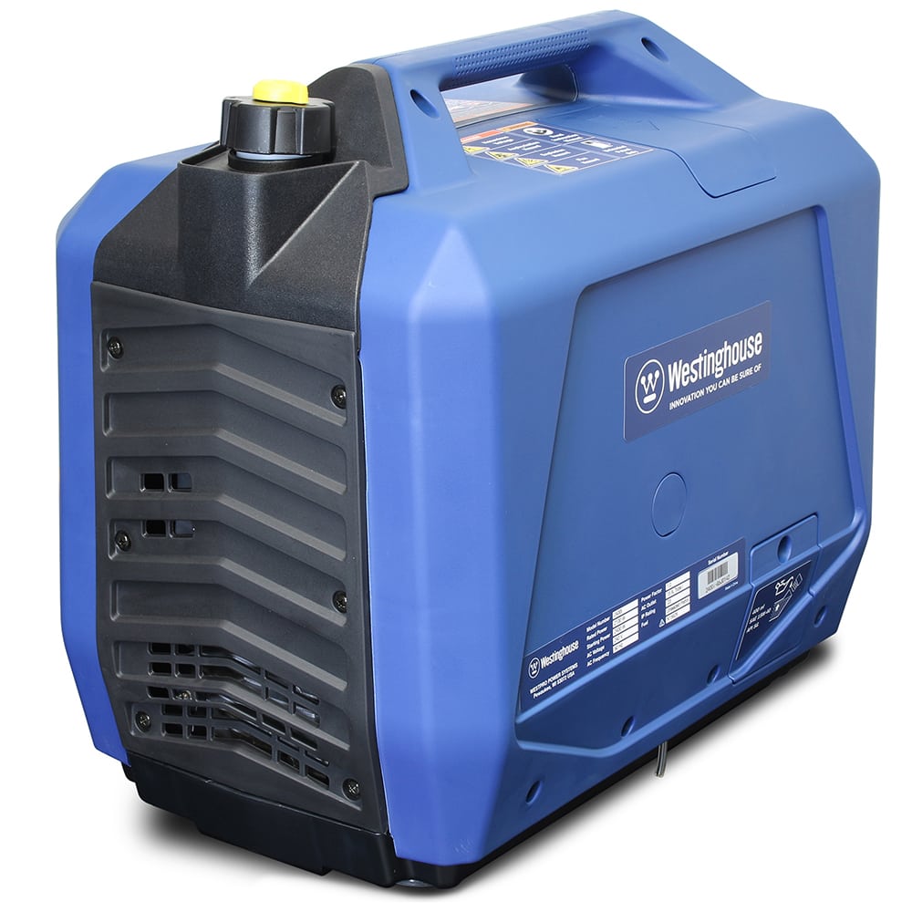 Westinghouse WP WHXC2400i Inverter Generator Left rear in white background