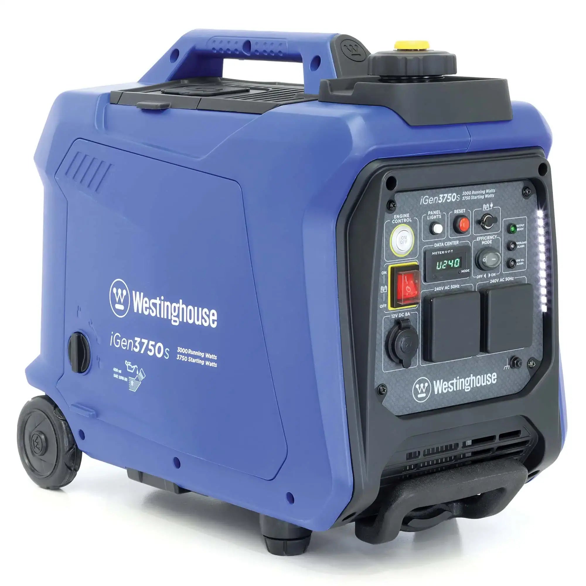Westinghouse WP iGen 3750S Inverter Generator Left in white background