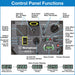 Westinghouse WP iGen 4500AS Control Panel in white background