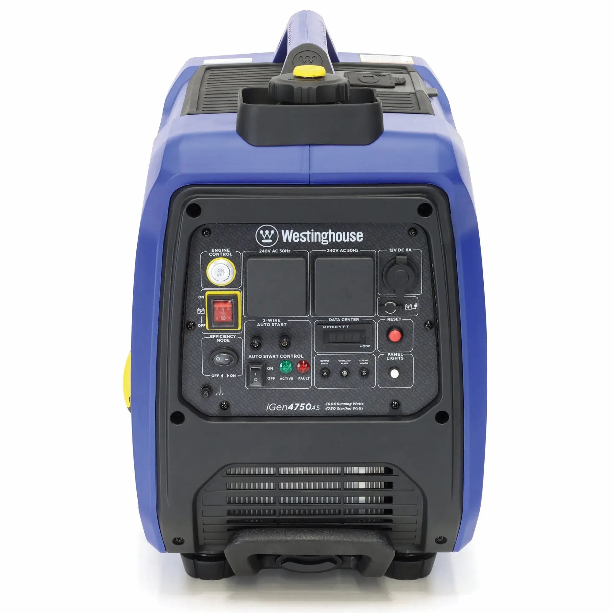 Westinghouse WP iGen 4750AS Inverter Generator Center in white background