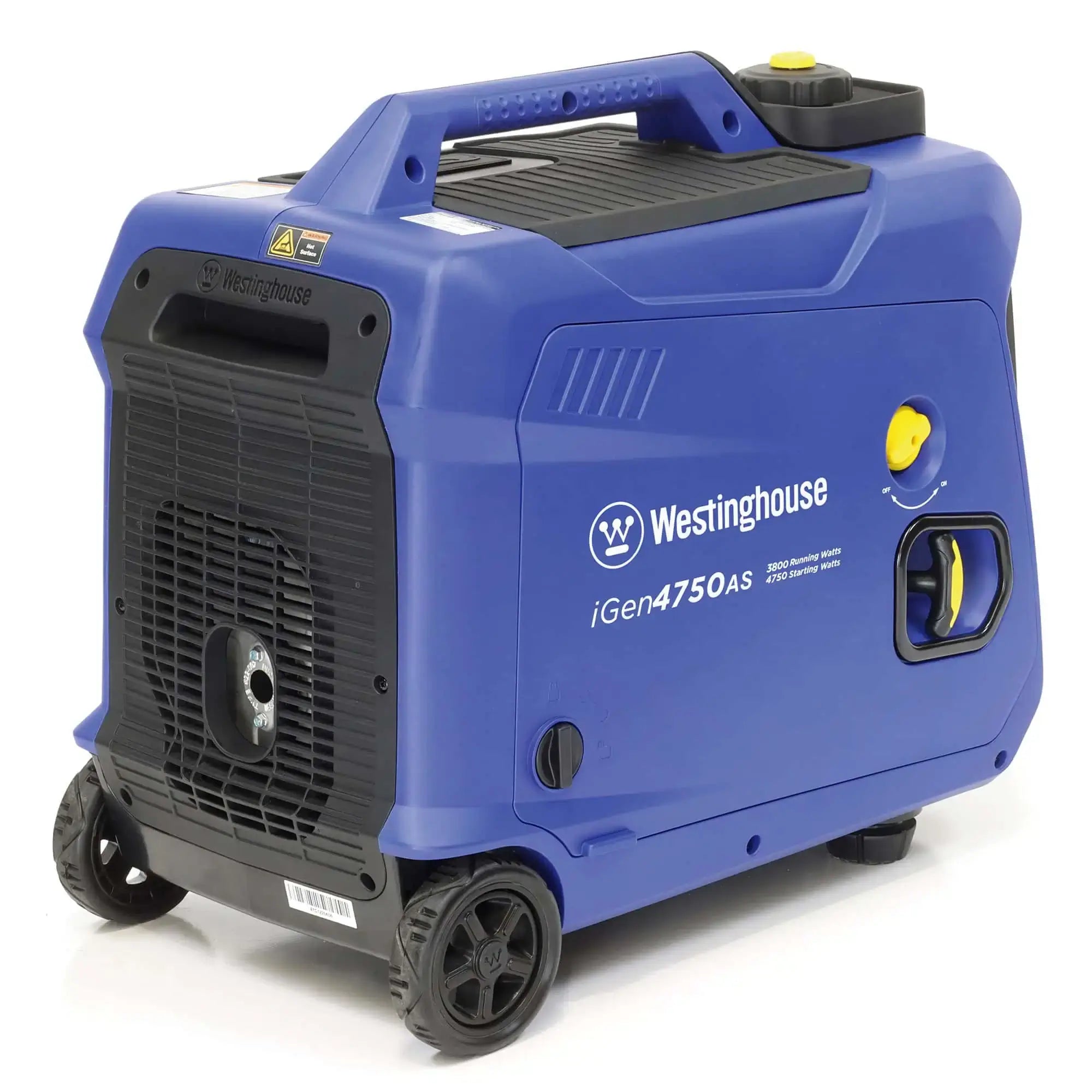 Westinghouse WP iGen 4750AS Left rear in white background