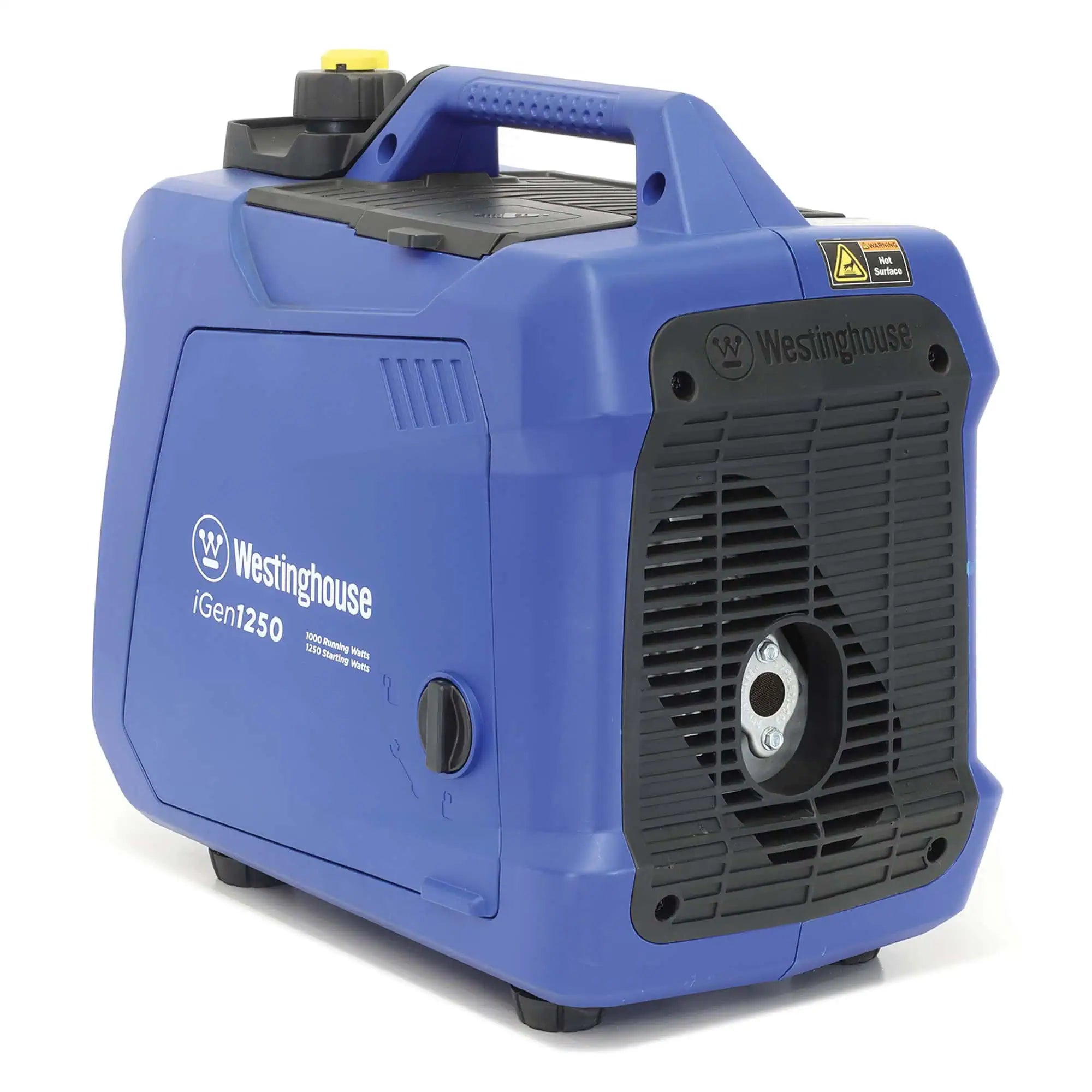 in the photo a Westinghouse iGen 1250 Generator back