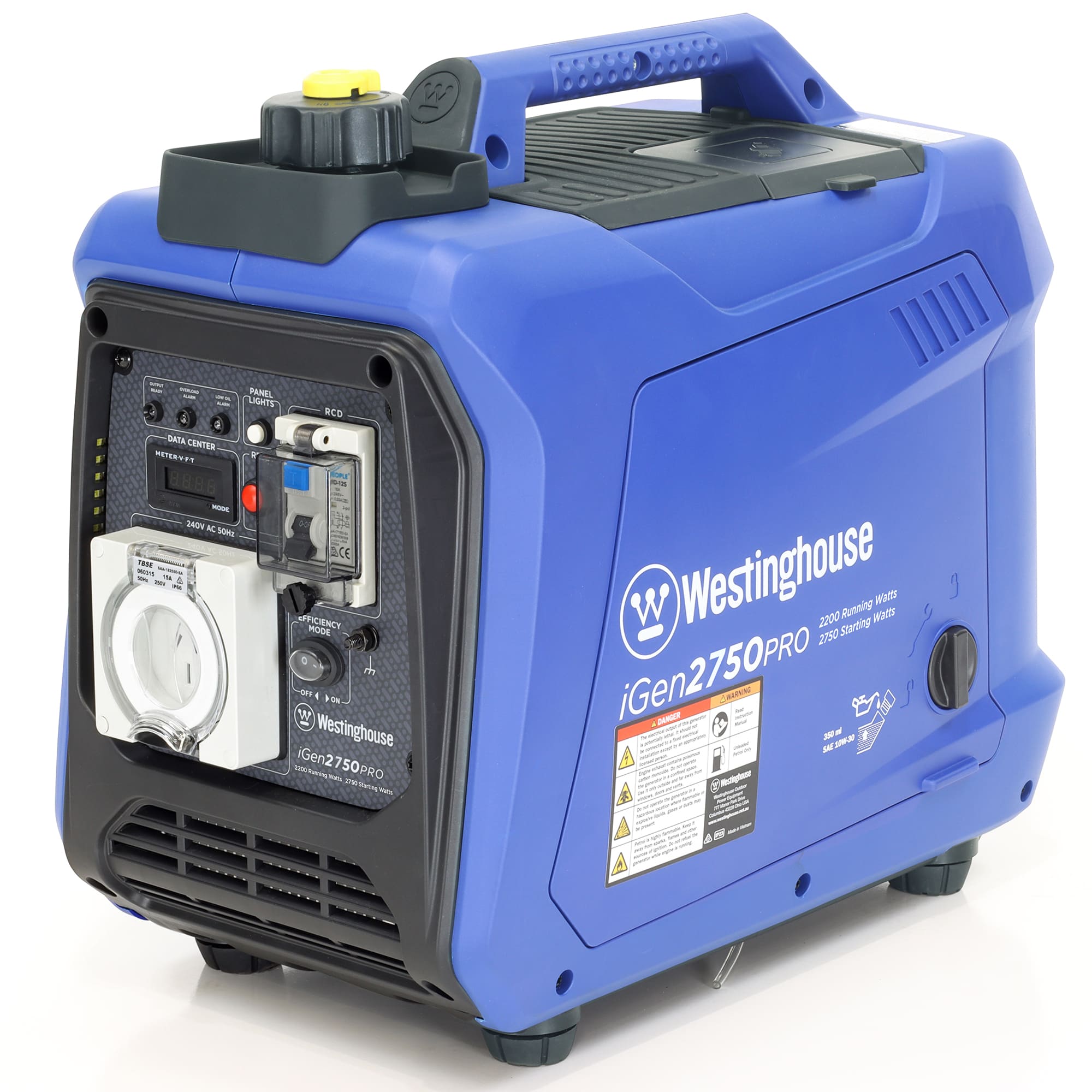 Westinghouse iGen 2750 Pro Generator Right in white background