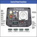 Westinghouse iGen 4750 Pro Generator Control Panel in white background
