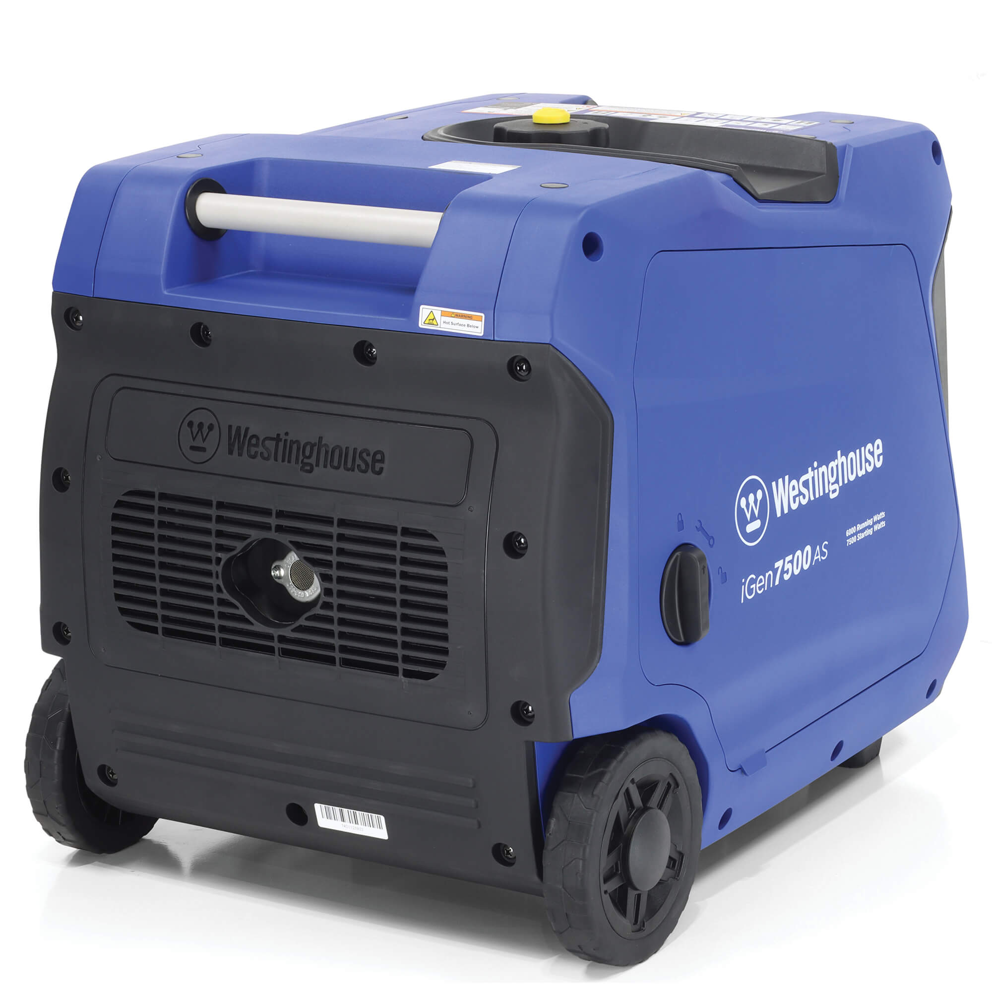 Westinghouse iGen 7500AS Generator-left-rear in white background