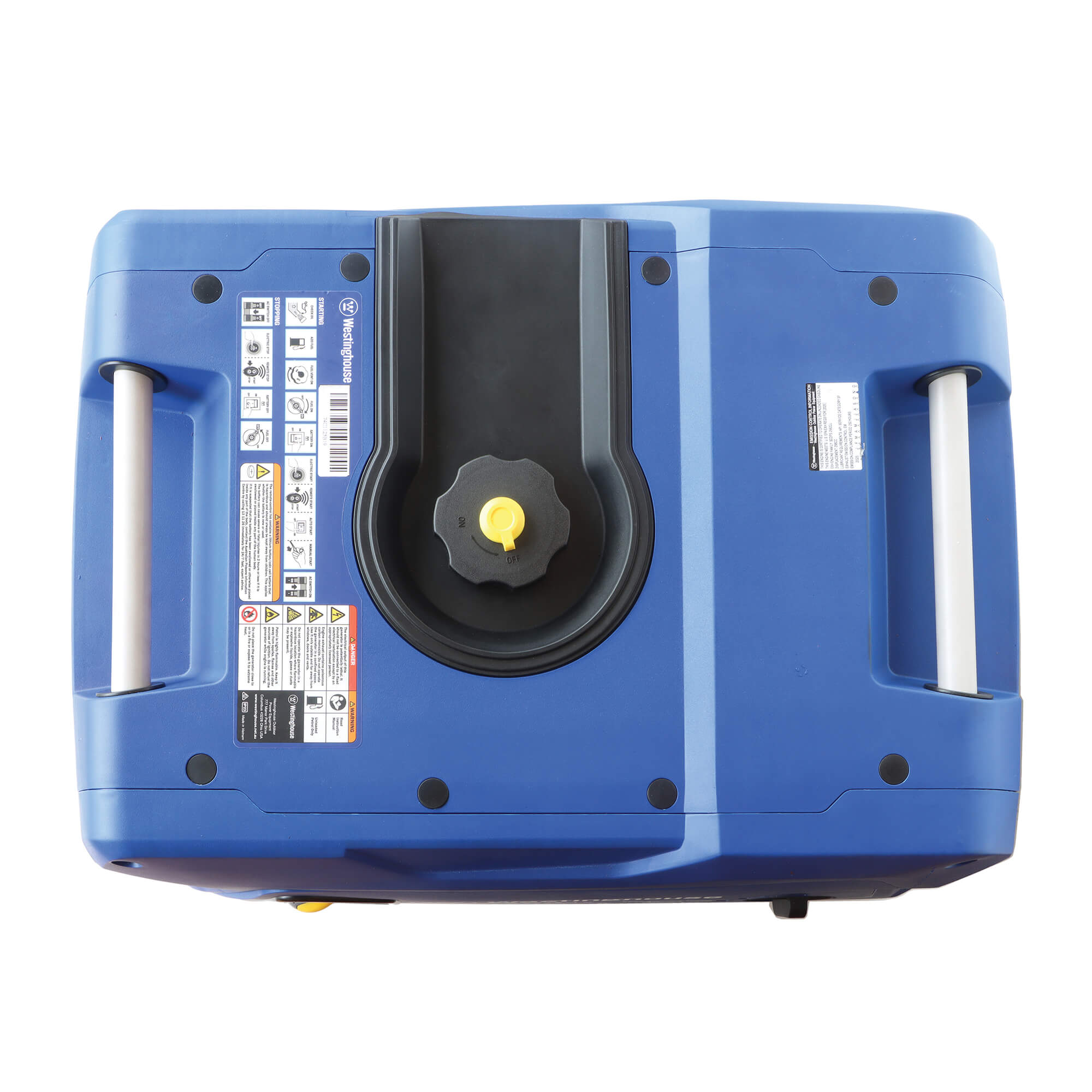 Westinghouse iGen 7500AS Generator-top in white background