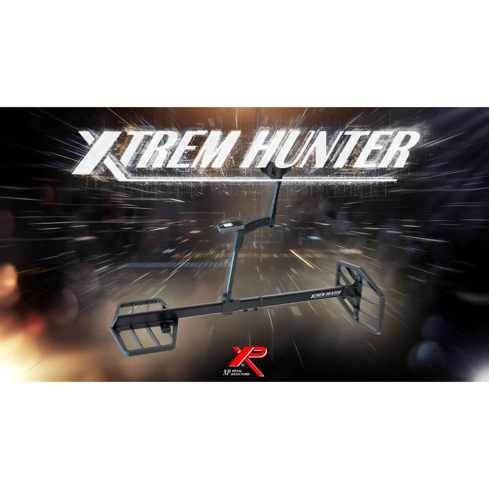 XTREM hunter metal detector graphic by XP