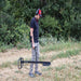 XTREM hunter metal detector in use by a man