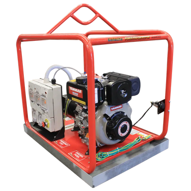 Yanmar GYD2000E-MS slightly angled to the right on a transparent background