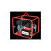 Yanmar GYD5000E-MS 6.5kVA Mine Spec Diesel Generator Slightly Angled Photo on a white and black background